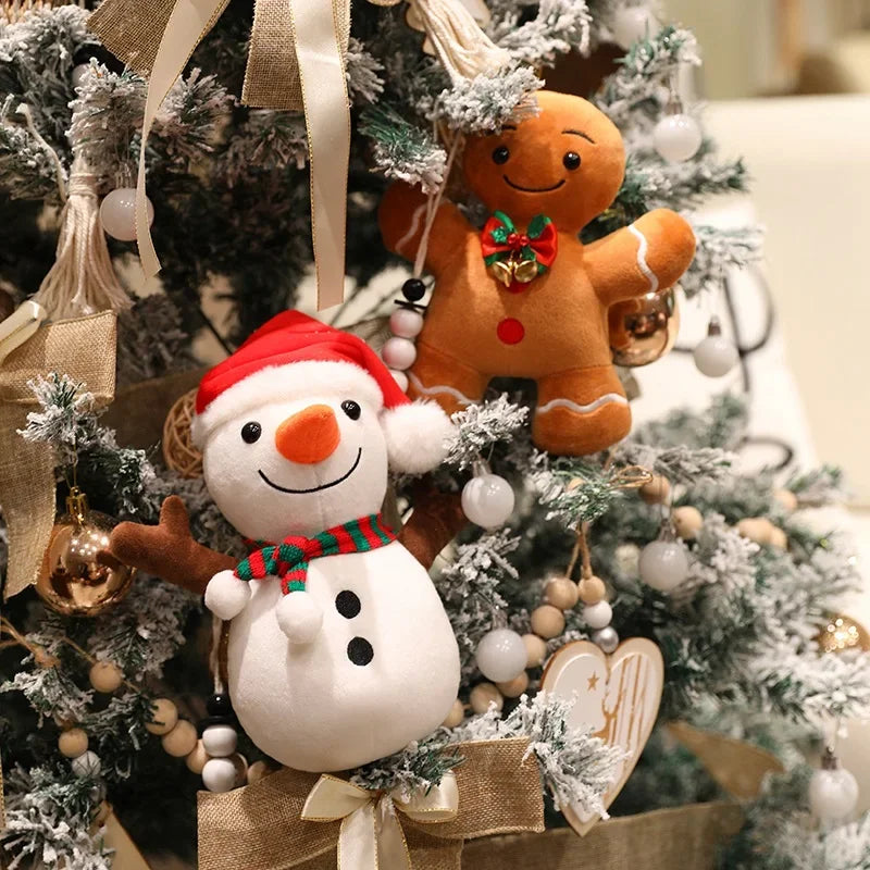Adorable Christmas Plush Character Set