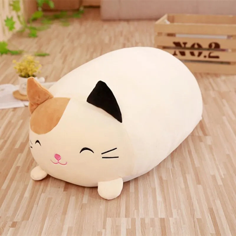 Assorted Chubby Animal Plush Pillows