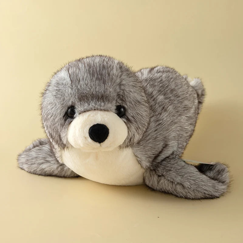 Soft Trio of Plush Seal Toys