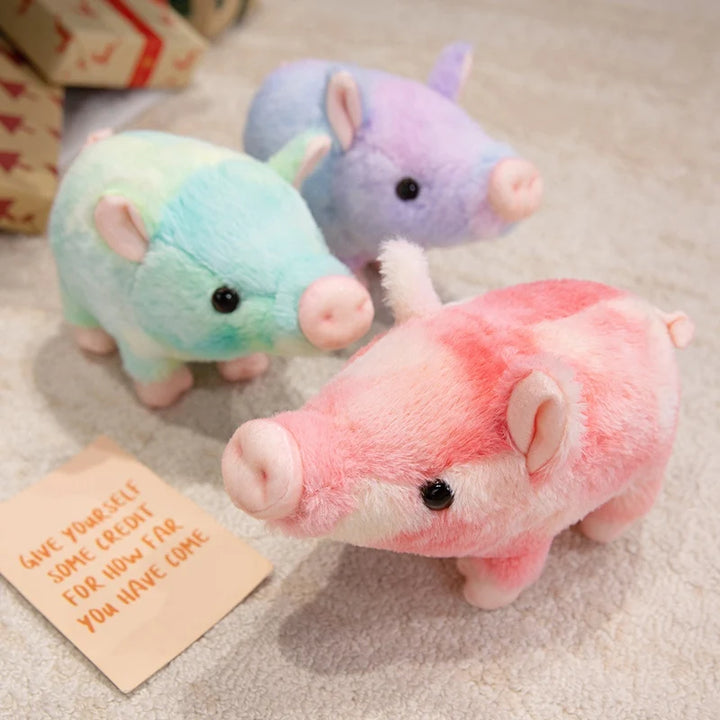 Assorted Pastel Plush Piglet Toy