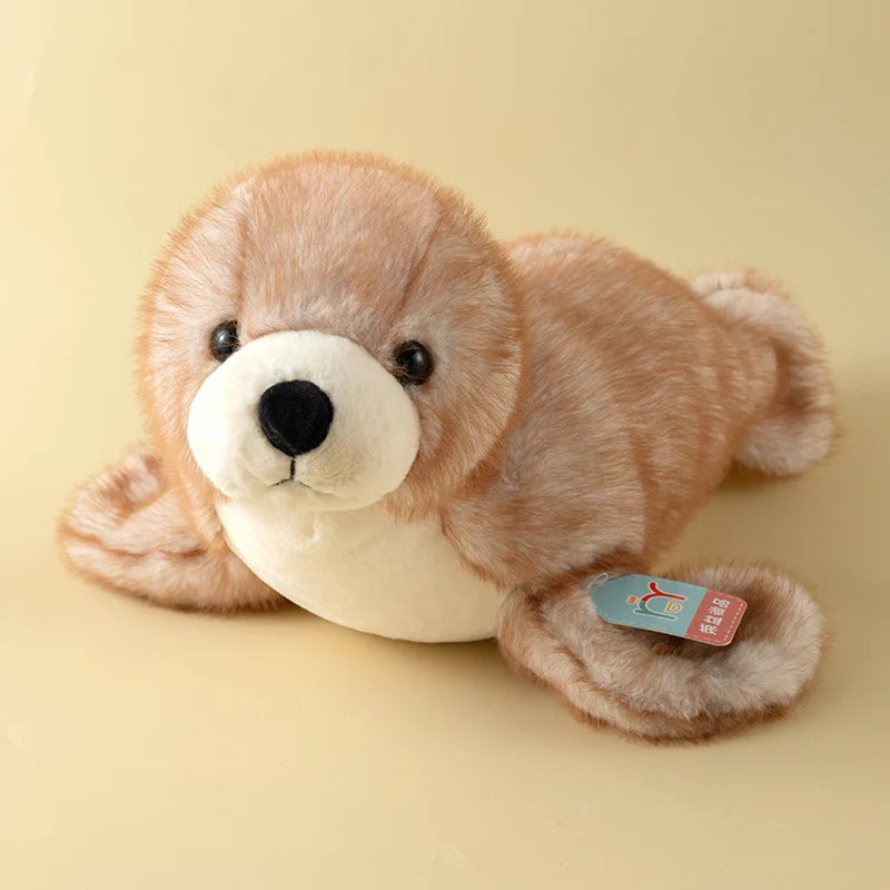 Soft Trio of Plush Seal Toys