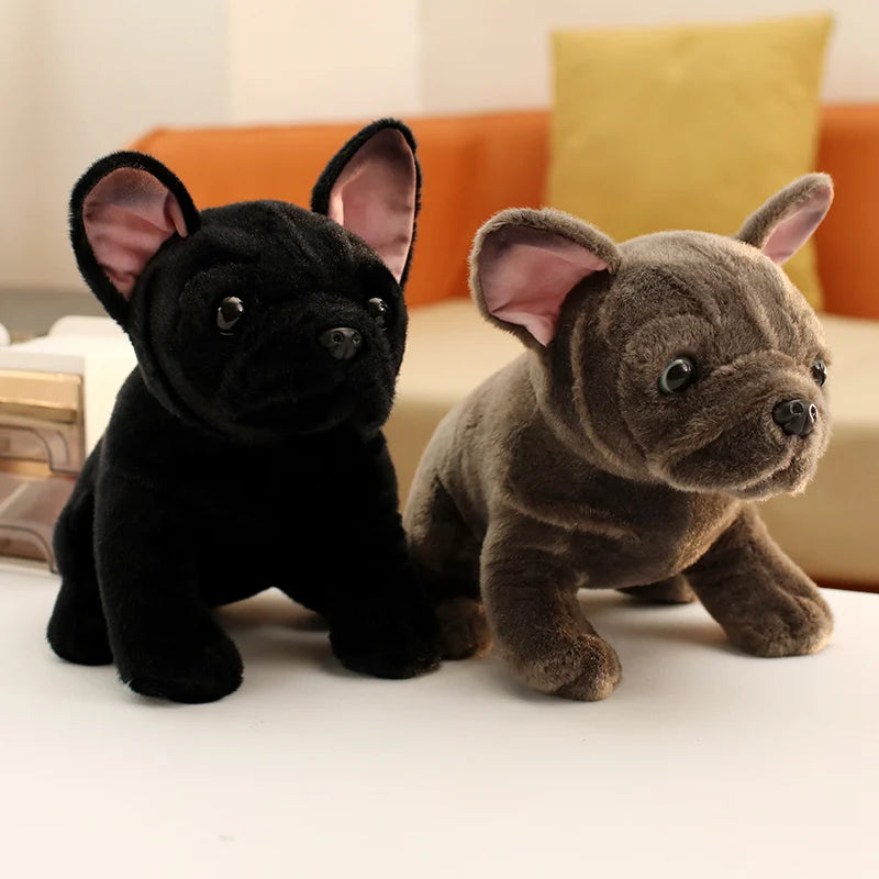 Adorable Plush French Bulldog Toy