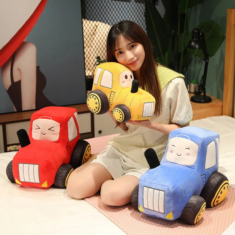 Adorable Big Wheel Plush Car Toy