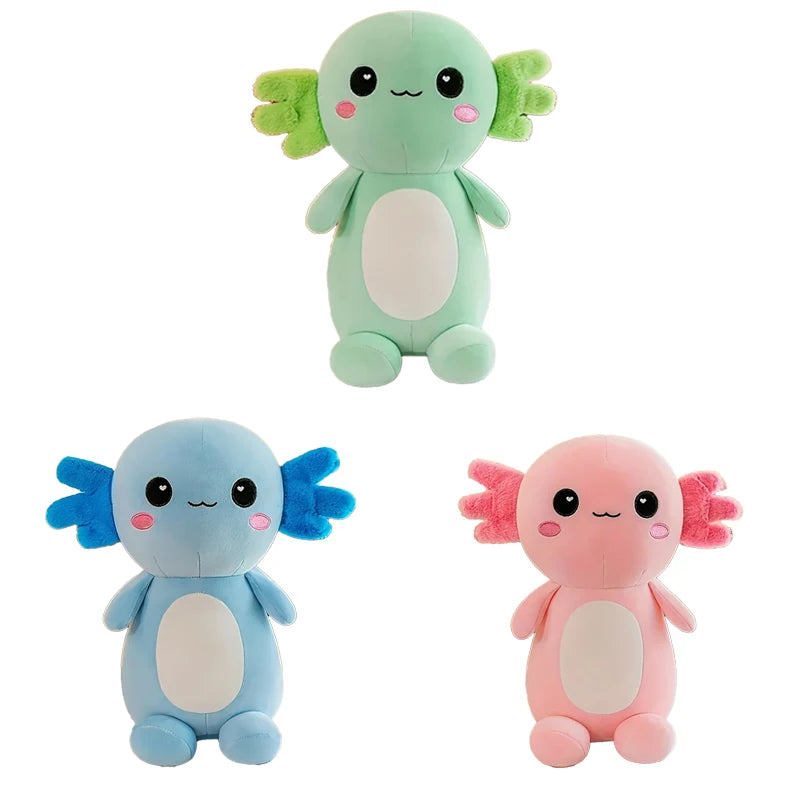 Adorable Axolotl Plush Toy in Vibrant Colors