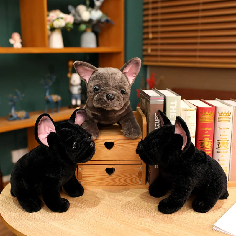 Adorable Plush French Bulldog Toy