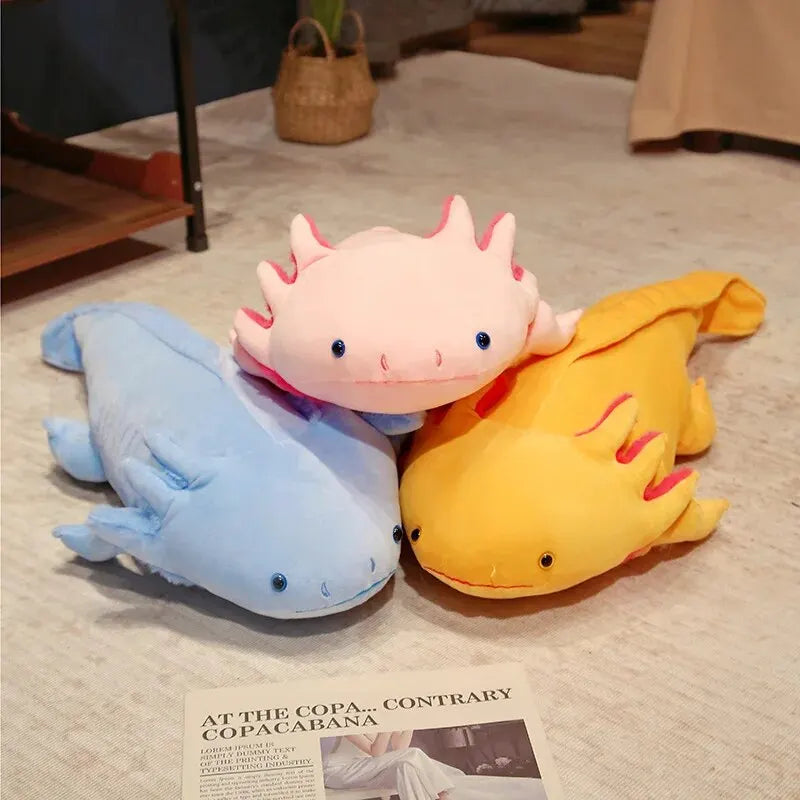 Axolotl Soft Plushie with Gills