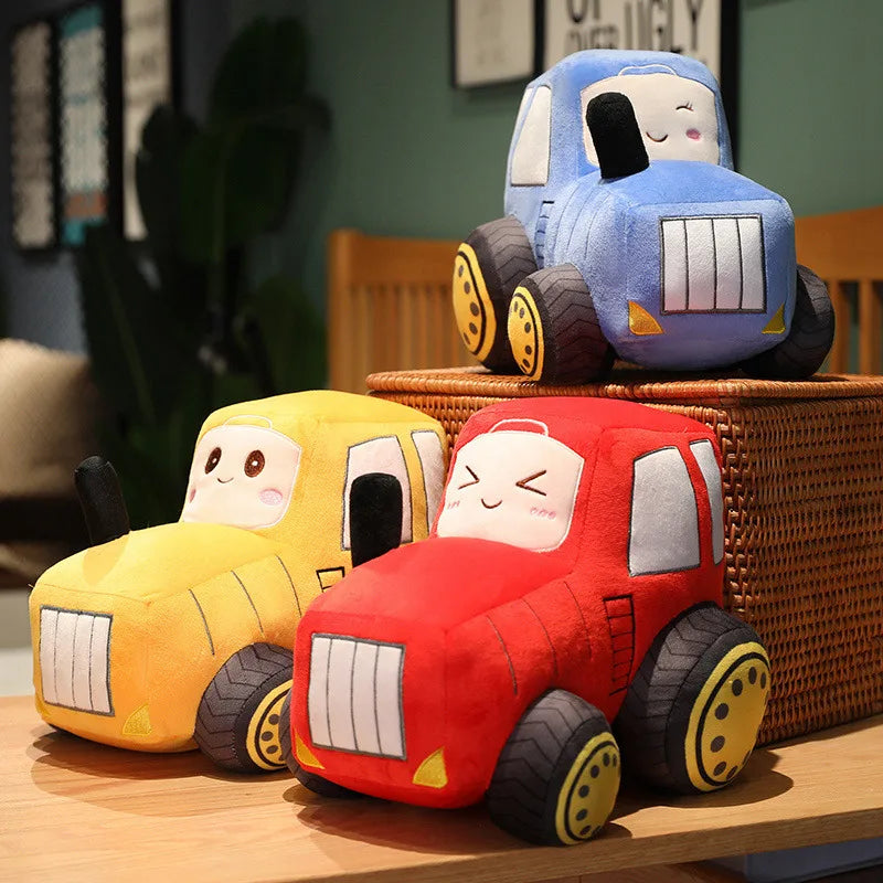 Adorable Big Wheel Plush Car Toy