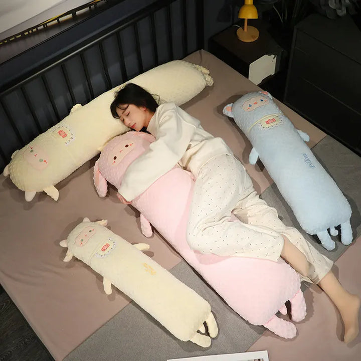 Adorable Plush Lamb Body Pillow